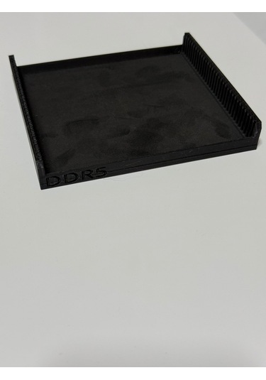 Ddr5 Ram Stand - 3d Baskı - Siyah