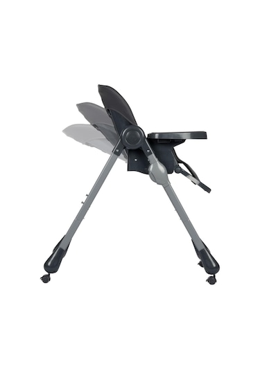 Bebeconfort Olea Katlanabilir Tekerlekli Mama Sandalyesi Mineral Graphite