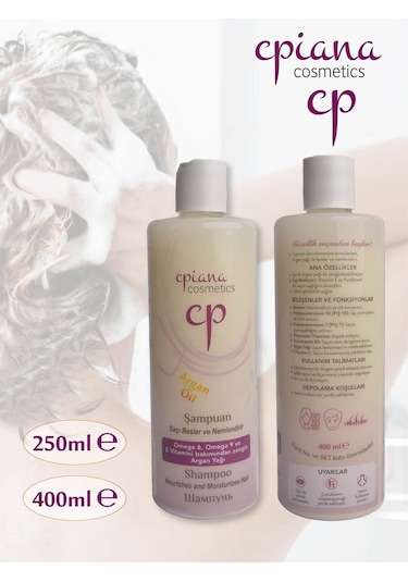 Cpiana Şampuan Argan Yağlı 250ml