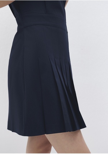 Mavi - Polo Yaka Lacivert Elbise 1310628-82318 Lacivert