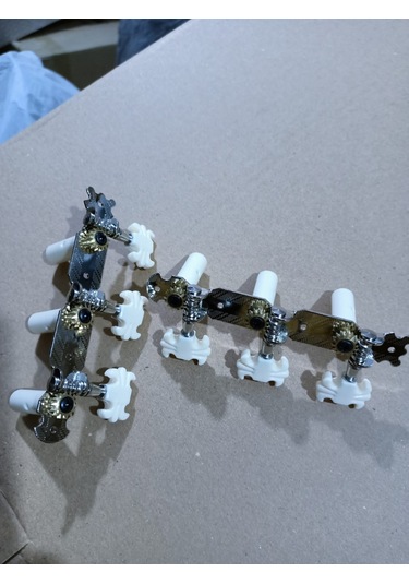 Mitello Gmh911N 3+3 Klasik Gitar Burgu Set + Vida