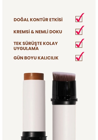 Pop Beauty Çift Taraflı Stick Kontür Contour Popstickkontur1