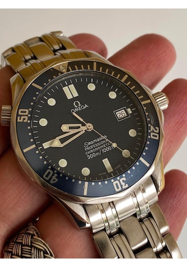 Omega Seamaster Chronometer 41mm Çelik Kordon Erkek Kol Saati 2.