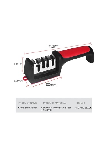 Liangmei 4-segment Mutfak Bıçağı Bileyici Ev Çok Fonksiyonlu El