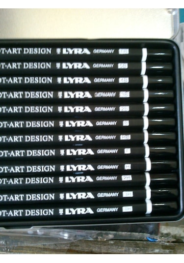 Dereceli Kurşun Kalkem 6B-5B-4B-3B-2B-B-Hb-F-H-2H-3H-4H Lyra Mark