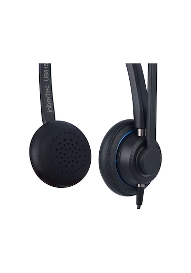 Inbertec UB815DM Premium Duo Çağrı Merkezi Kulaklığı