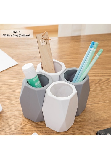 Leezsing Çok İşlevli Kalemlik Saklama Kutusu Masaüstü Düzenleyici Ofis Okul Kırtasiye Malzemeleri İçin