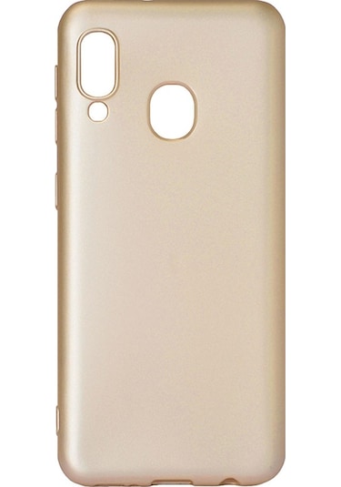 Samsung Galaxy Uyumlu A20 Kılıf Ince Esnek Soft Premium Silikon Kapak