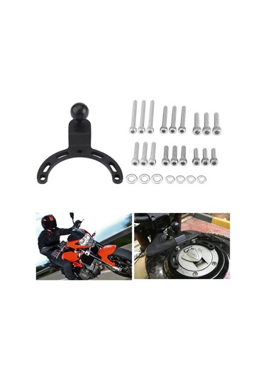 Yaleker Motosiklet Tank Kapaklı Çok Amaçlı Tutucu: Kamera, Gps, Telefon İçin Ayarlanabilir Alüminyum托架 - Suzuki Ve Diğer Modeller İçin Diğer