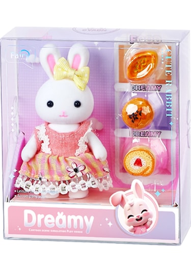 Bay Dreamy Aksesuarlı Tavşan Seti Set 4