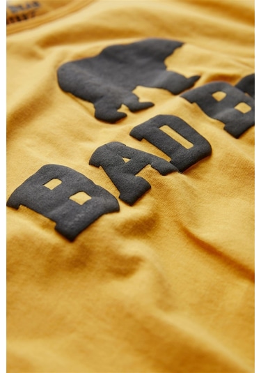 Bad Bear Erkek Tişört Bad Bear Tee-21880 Sarı