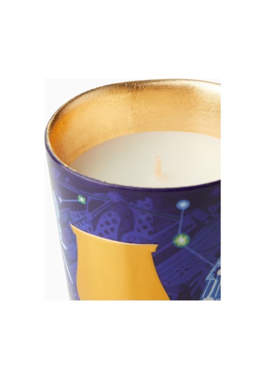 Trudon Luna Classic Lüks Kokulu Mum, 60 Saat Yanma Süresi Mavi