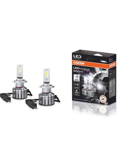 Osram H7 Led Xenon Kit %300 Fazla Işık 4 Yıl Garantili 12v 2 Adet Far İçin  Fiyatları ve Özellikleri