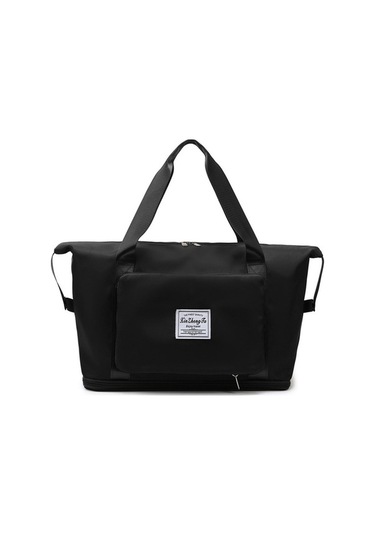 Diğer Katlanabilir Genişletilebilir Seyahat Plaj Piknik Çantası Siyah Siyah