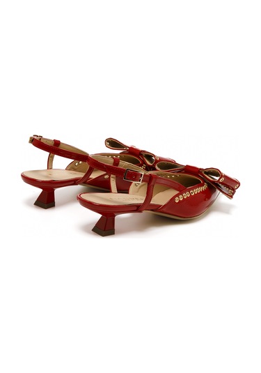 Topuklu/ Stiletto Kadın 1971029 Nacree Naplack Rosso Rosso Bordo