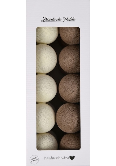 Vanilla Işıklı Top Dekoratif Aydınlatma