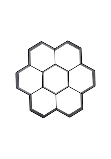 Qingmipy Altıgen Bahçe Taşı Kalıbı - Dayanıklı Pp Malzeme, Yeniden Kullanılabilir Dıy Yürüyüş Yolu Şablonu Çok Renkli