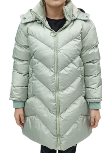 Kız Çocuk Mint Yeşili Kapüşonlu V Desenli Peluş Astarlı Fermuar Cepli Kapitone Midi Boy Şişme Mont Mint Yeşili Kız Çocuk Mint Yeşili Kapüşonlu V Desenli Peluş Astarlı Fermuar Cepli Kapitone Midi Boy Şişme Mont Mint Yeşili