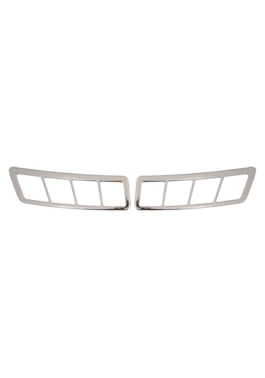 Ford Transit Uyumlu 2014-2018 Krom Kaput Üstü Havalandırma Çerçevesi 2 Parça Paslanmaz  Çelik