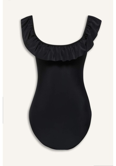 Defacto Regular Fit Mayo-fall İn Love W9117az25smbk81 Siyah