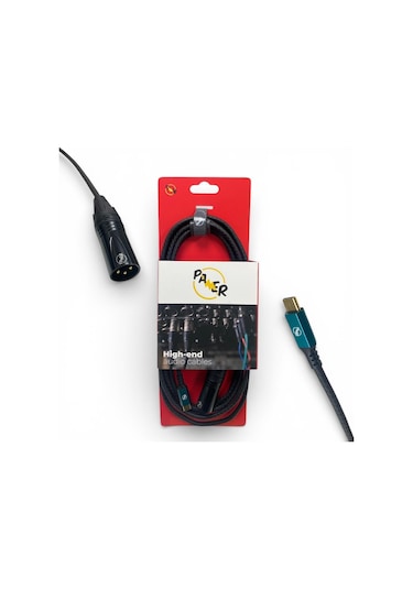Pawer Xlr Canon Erkek To Type-c Kablo 1metre