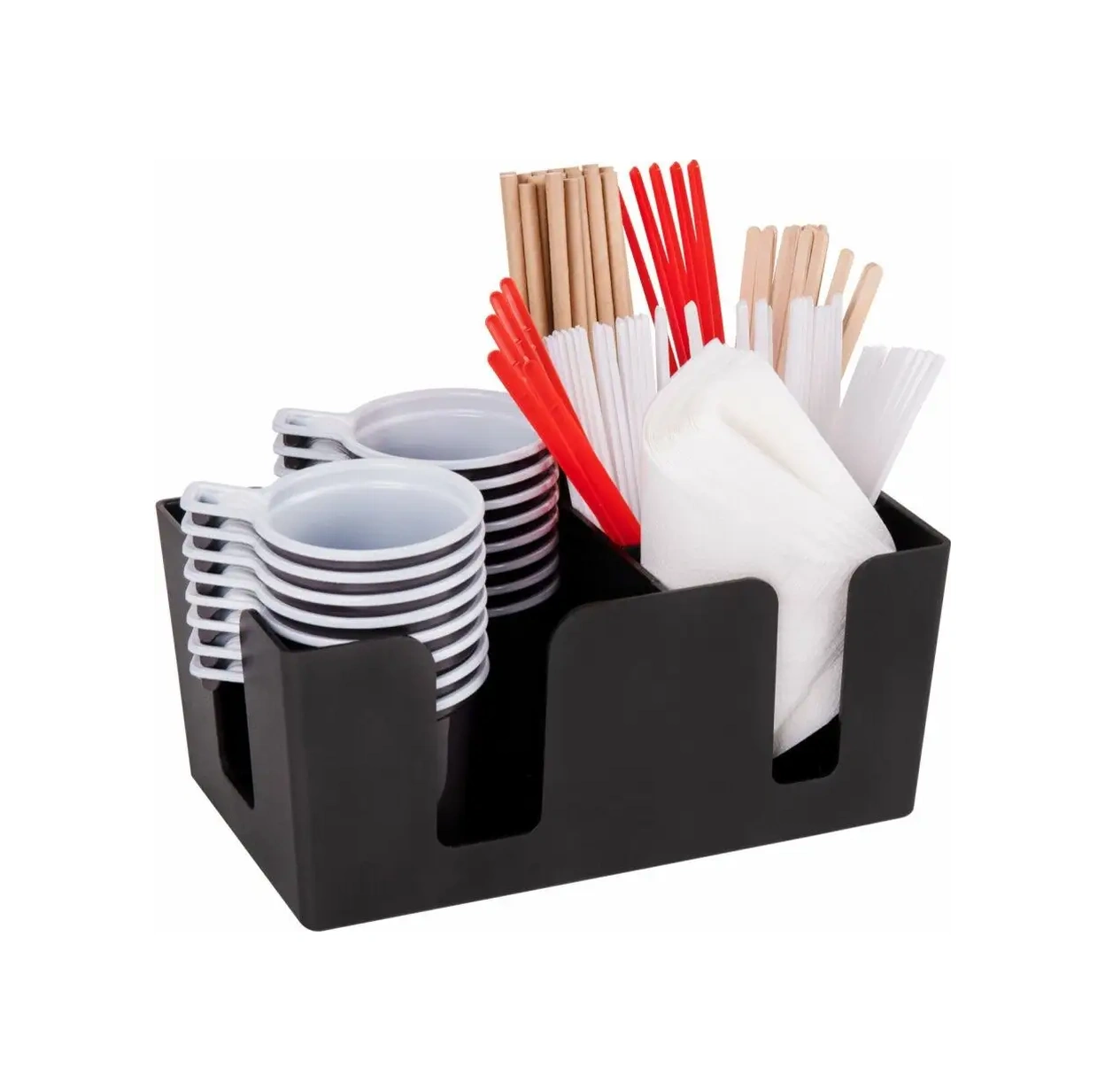 Laima Mutfak Masası İçin Peçetelik, Baharat Düzenleyici Stand 90069995 Siyah