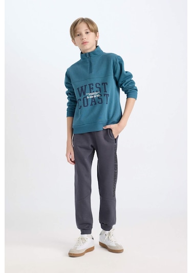 DeFacto Erkek Çocuk Beli Paçası Lastikli Kalın Eşofman Altı D3008A824WNAR150