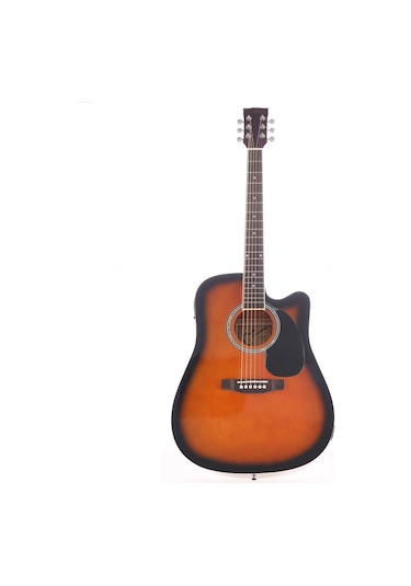 F650n-sbc Sunburst Elektro Akustik Gitar