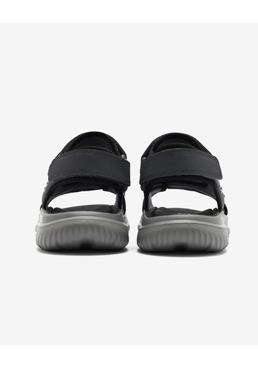 Skechers Bounder 2.0 Sandal - Thutton Erkek Gri Sandalet 232893 Char Gri