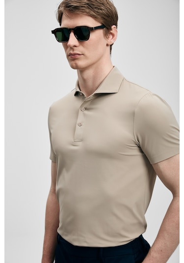 Lufian Spencer Hi- Tech Performance Dikişsiz Polo Tişört Toprak 111040240100495 Kahverengi Lufian Spencer Hi- Tech Performance Dikişsiz Polo Tişört Toprak 111040240100495 Kahverengi