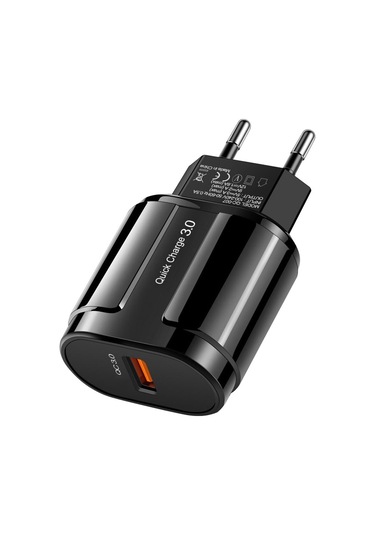 18w 3a Hızlı Şarj Cihazı Qc 3.0 Usb Şarj Cihazı Hızlı Şarj 3.0 Telefon Şarj Cihazı İphone Uyumlu İçin Huawei İçin Samsung İçin Xiaomi Ab Abd Tak