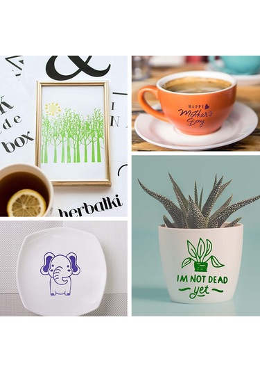 Sones 30 X 30cm Parıltılı Yapışkan El Sanatları Kalıcı Vinil Film Bardak Duvar Cam Dekoru İçin Kırmızı