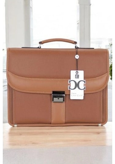 Taba Klasik Evrak Model Erkek 15.6 Inç Laptop Çantası Siyah