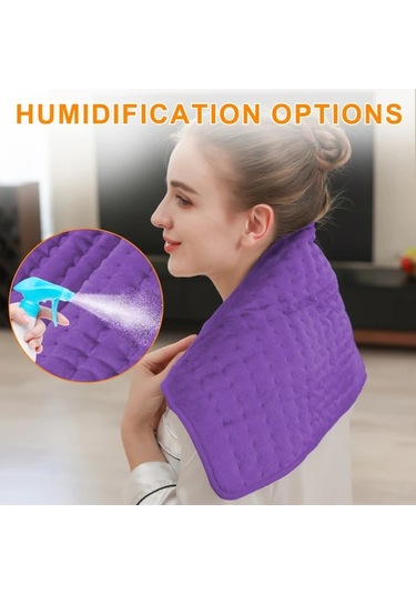 Elmpaly Renkli Mavi Xl Isıtma Pedi 6 Seviye 140 F Hızlı Isıtma Yıkanabilir Hediye Çok Renkli Mavi