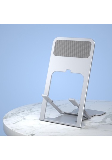 Joyhub 2x Dik Katlanır Telefon Tutucu Iş Gezileri Için Ayarlanabilir Içi Boşluk Siyah - Gri Torpido Üstü