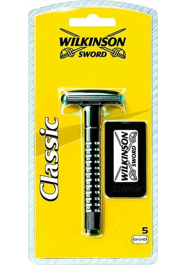Wilkinson Sword Klasik Tıraş Makinesi + Yedek Başlık 5'li