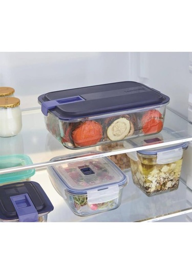 Luminarc Kare Cam Saklama Kabı 122 Cl 18x18x7 CM