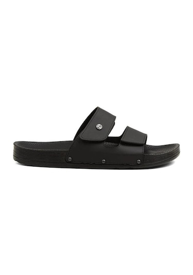 Pierre Cardin Pc-7039 Ortopedik Büyük Numara Erkek Terlik Siyah