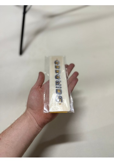 Volkswagen Scirocco Krom Bagaj Yazısı Logosu Arması 3m 3d Abs