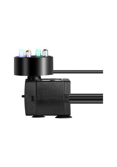 Cbtx 3w 4 Işık Sessiz Akvaryum Balık Tankı Filtrasyon Dalgıç Pompa Çeşme Suyu Pompası Ab Tak