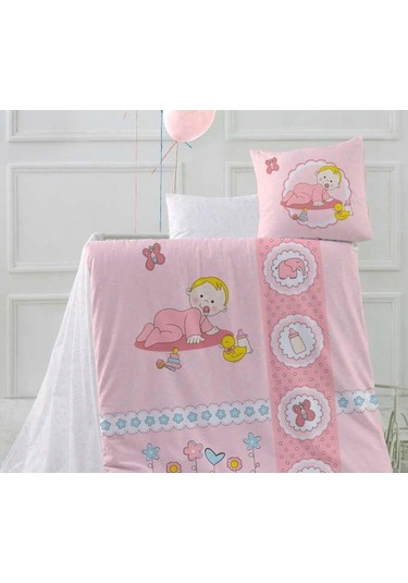 Taç Kristal Happy Baby Nevresim Takımı