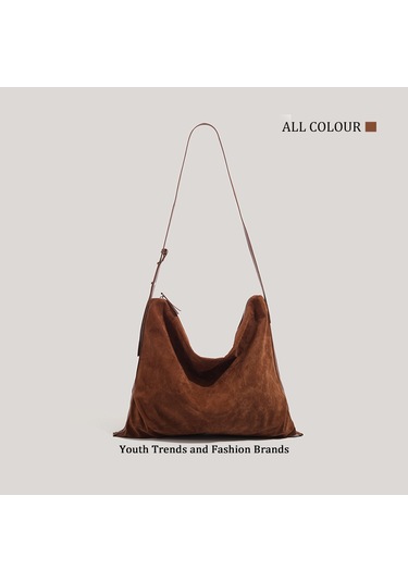 Charhp&kejnt Leopar Desenli Seyahat Çantası 2025 Yeni Sonbahar Ve Kış Moda Sırt Çantası Retro Trend Büyük Kapasiteli Omuz Çantası Kahverengi Kahverengi