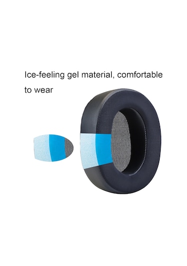 Sony Wh-1000xm2 Buz Jel Kulaklıklar Sünger Kapaklı Kulaklıklar Siyah