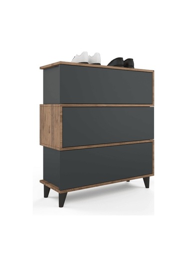 Vega Ayakkabılık - Atlas Çam - Antrasit