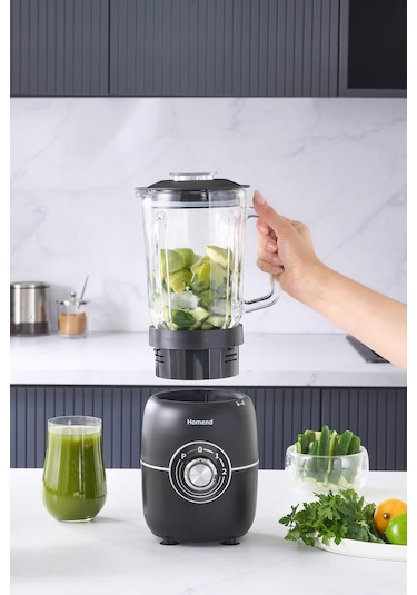 Homend Blendsetter 1928H Cam Sürahili Table Blender 1.5L 1200W