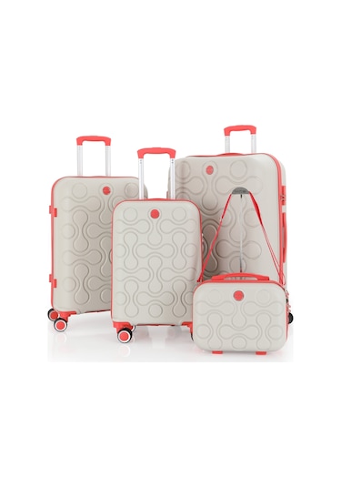 Mçs Polipropilen 4lü Valiz Seti V376 S23sy1000054-set 00435 Çok Renkli