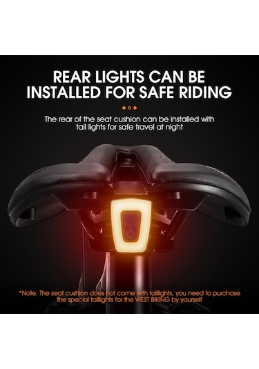 West Bıkıng-ıçi Boş Nefes Bisiklet Sele Bisiklet,mor Mor