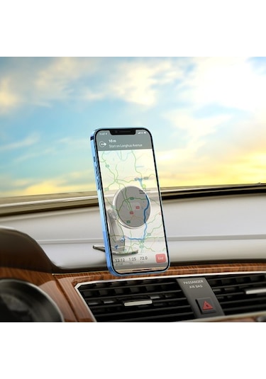 Wisdomselect Borofone Bh63 Manyetik Araç Montajı Araç Merkezi Konsol Mobil Navigasyon Evrensel Tembel Araç Montajı Vantuzlu Yok Evet Navpvb