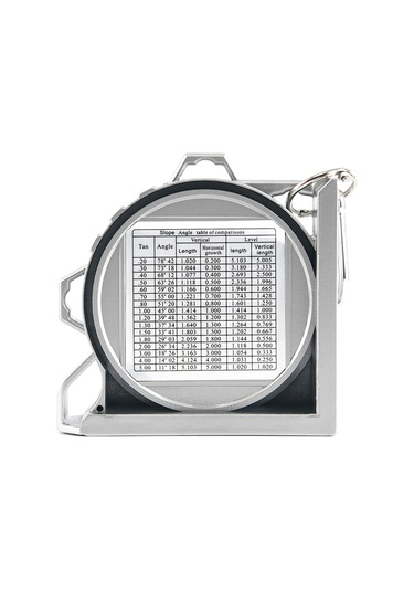 Maiyame Magnetik Açı Ölçer - Hafif Abs Malzeme, Çift Seviye Balonu Ve Geri Tarafta Karşılaştırma Tablosu, Konstrüksiyon Ve Tesisat İşleri İçin