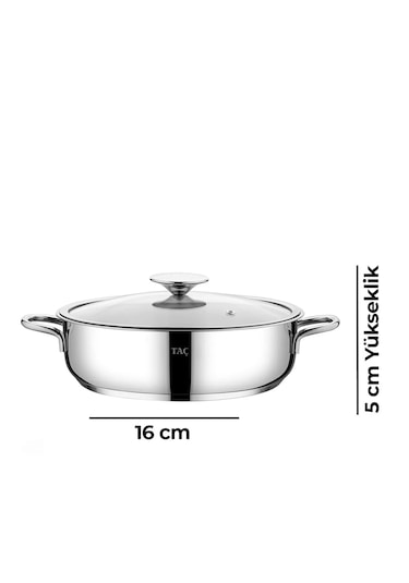 Taç Bengü Pro 6 Parça Çelik Sahan Seti